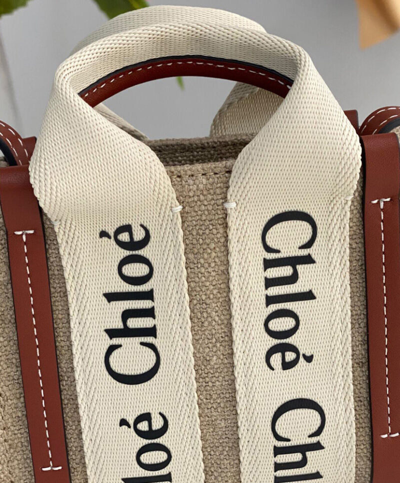 Chloe Woody Nano Tote